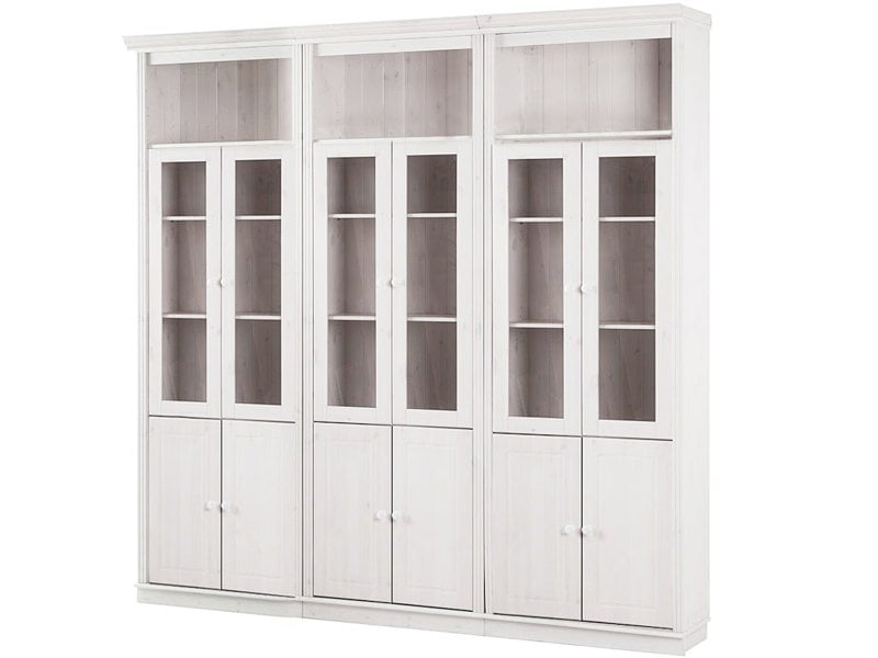 Dorel Home Anita Wall Unit L white lacquer