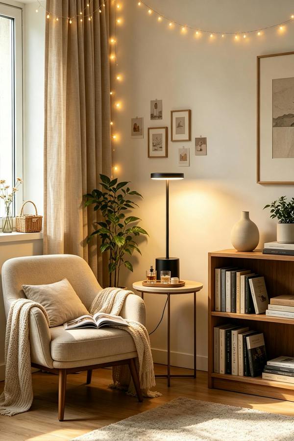 Industrial-Style Rechargeable Dimmable Table Lamp Night Light