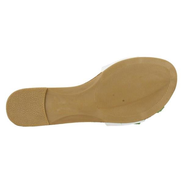 Spot On Ladies Spot On Flower Detail Sandals