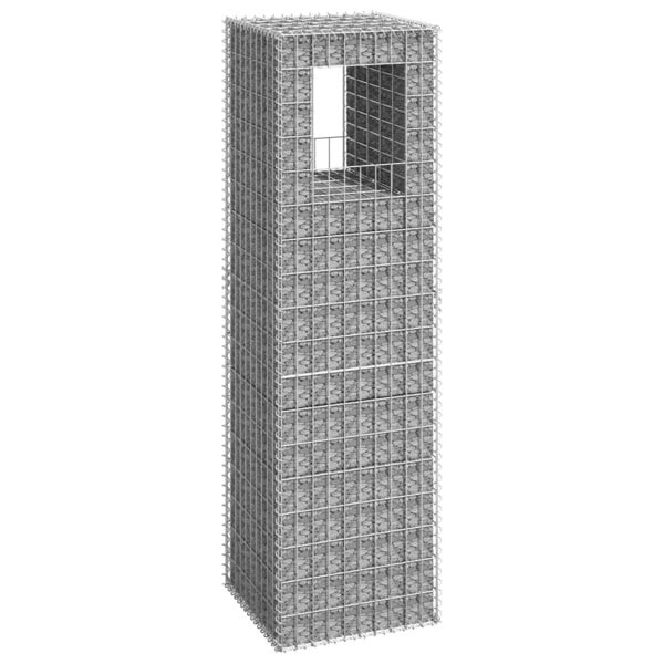 Berkfield Gabion Basket Post 50x50x180 cm Iron