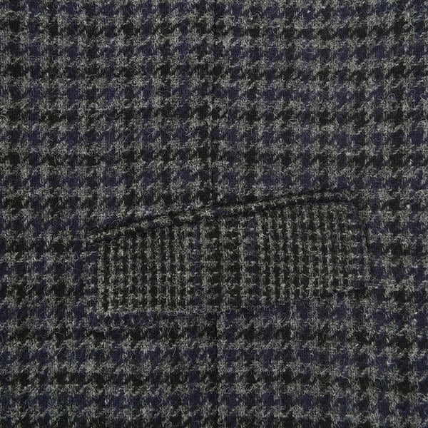 Hackett London Mens Houndstooth Tweed WC in Grey/Multi