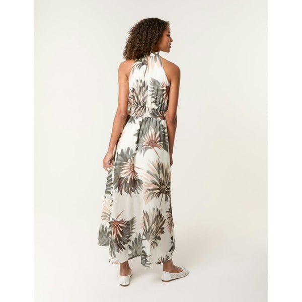 Blue Vanilla Halter Neck Occasion Dress