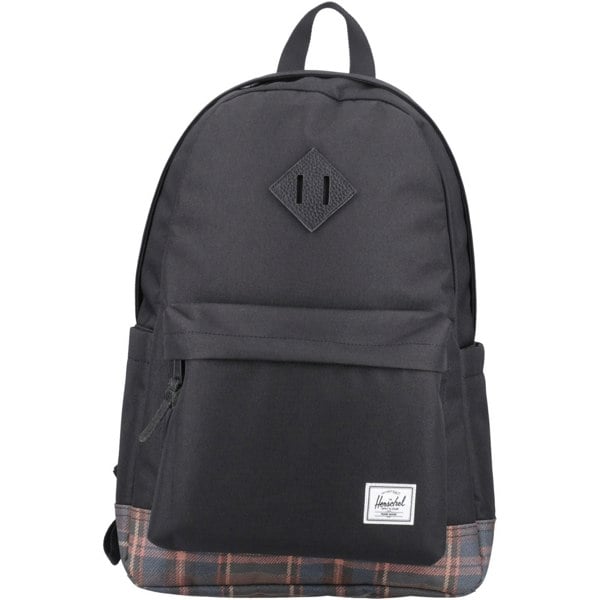 Herschel Bags Herschel Heritage Polyester Unisex Adults Black Backpack - Medium