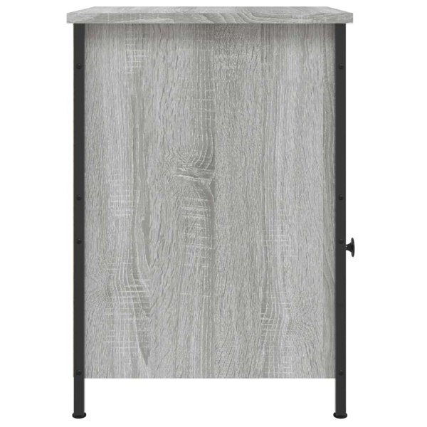 Berkfield Bedside Cabinets 2 pcs Grey Sonoma 40x42x60 cm Engineered Wood