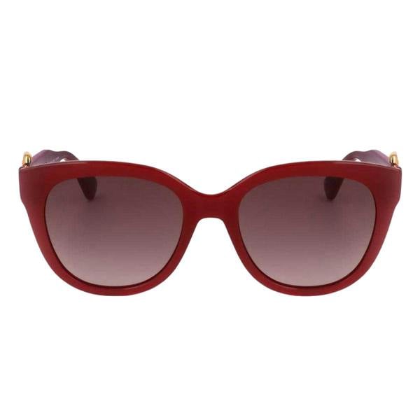 Moschino Womens/Ladies Buckle Sunglasses - Red/Brown - 