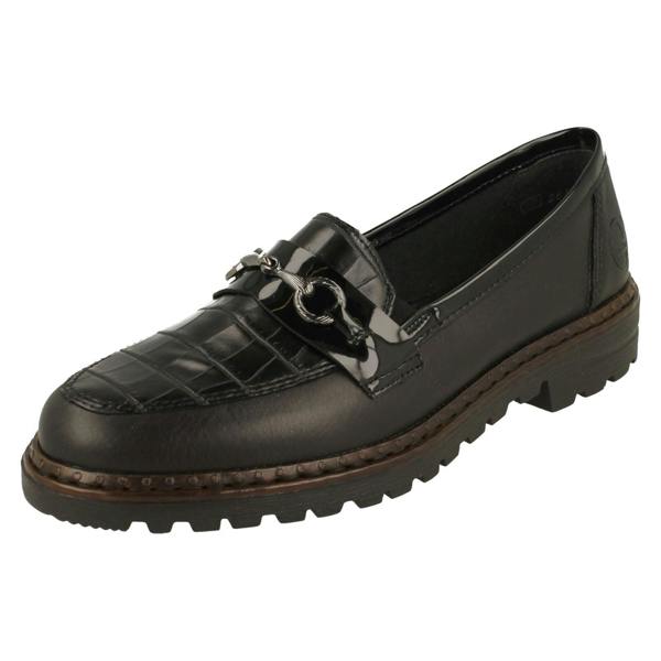 Rieker Ladies Rieker Slip On Loafers 54862
