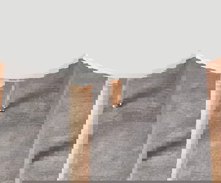 Life Interiors Halo Round Dining Table Single