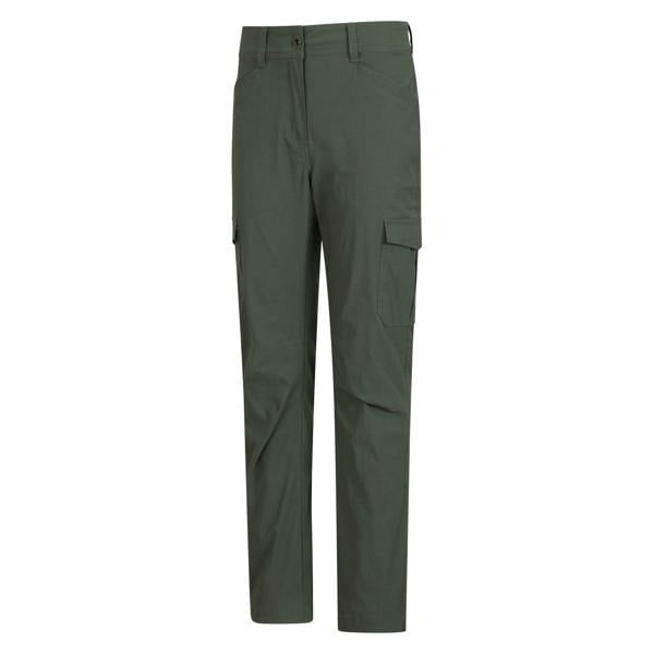 Mountain Warehouse Womens/Ladies Conniston Cargo Trousers - Khaki Green - 