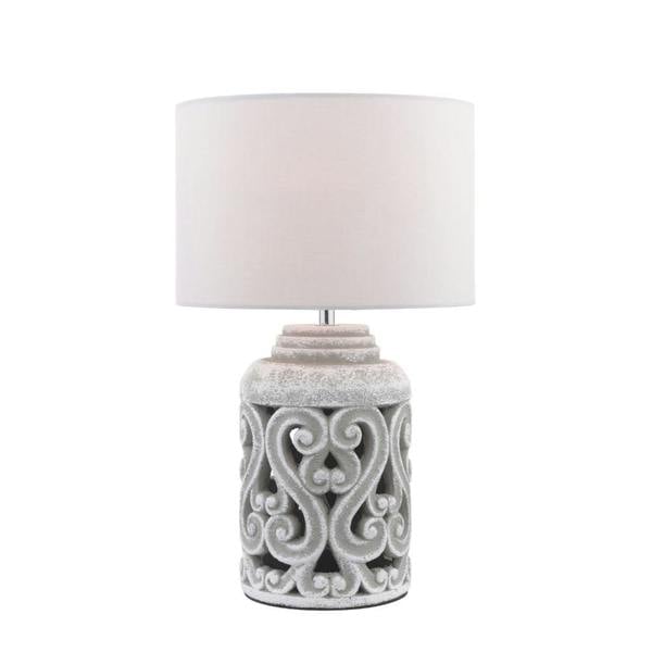 Blythe Grey Table Lamp