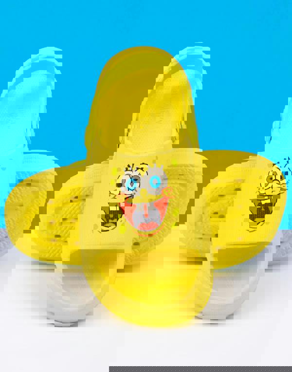 SpongeBob SquarePants Unisex Kids Yellow Sliders