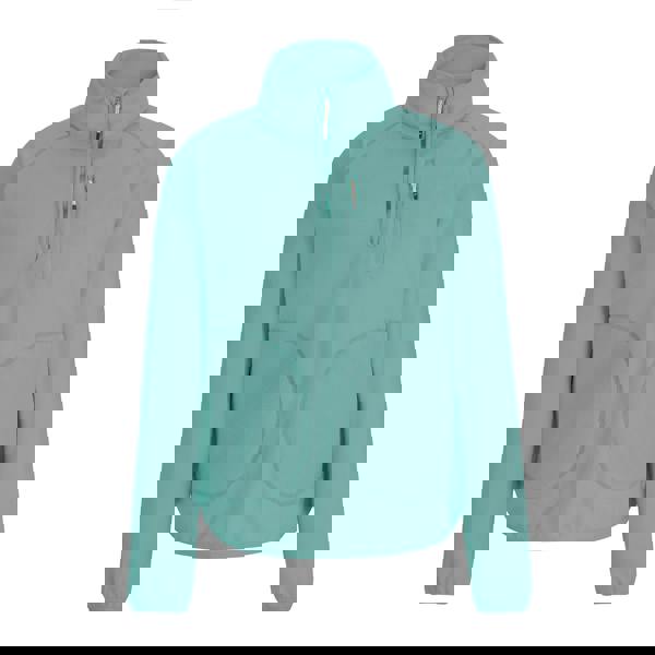 Regatta Womens/Ladies Frankie Quarter Zip Fleece Top - Ivy Moss