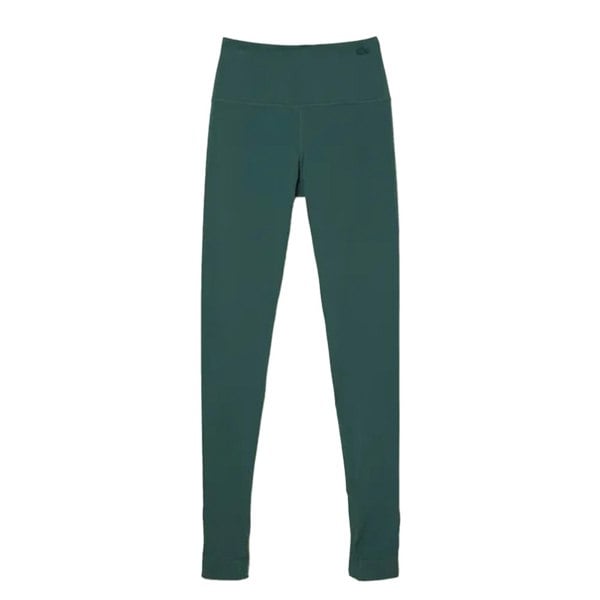 Lacoste Womens/Ladies Collapsible Stirrup Leggings - Green