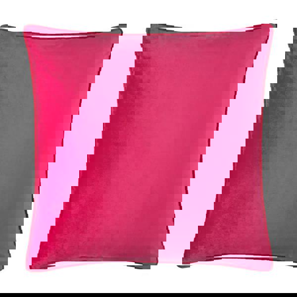 Furn Meridian Velvet Cushion Cover - Hot Pink/Red - 