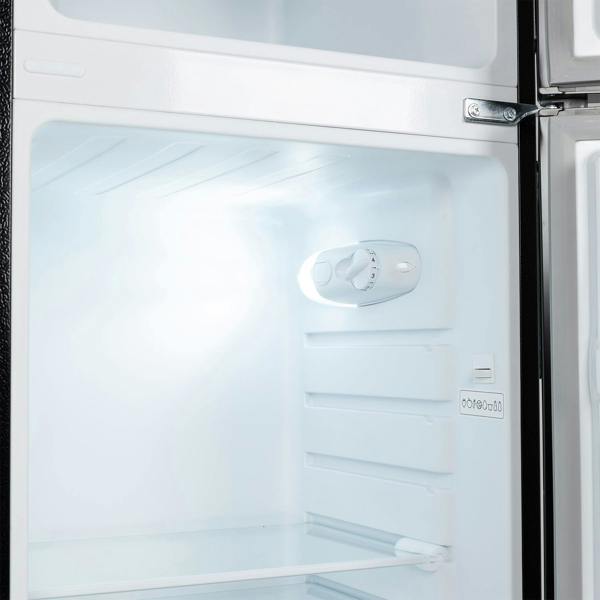 Willow 138L Top Mount Fridge Freezer WTM138B - Black