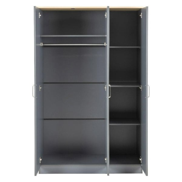 Seconique Portland 3 Door Triple Wardrobe