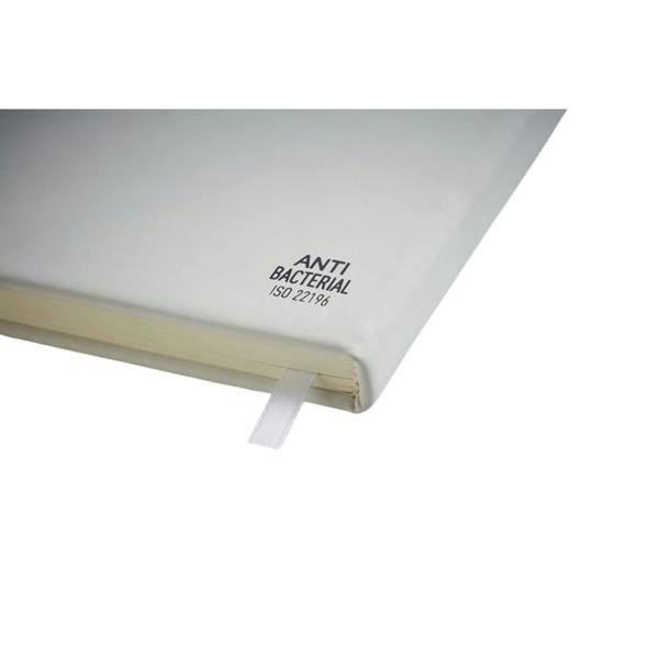 MidOcean Arco Clean Antibacterial A5 Notebook - White - 