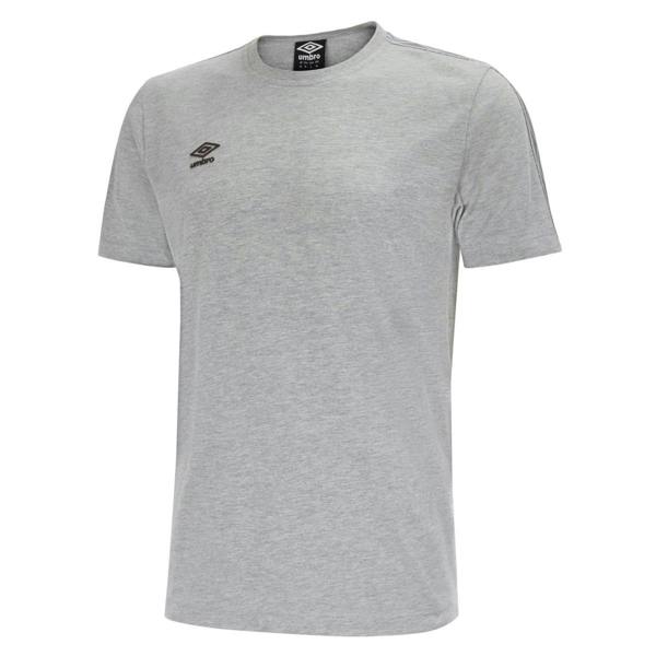 Umbro Mens Pro Taped T-Shirt - Grey Marl - 
