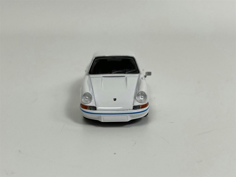 Mini GT Porsche 911 Carrera RS 2.7 Grand Prix White With Blue Livery 1:64 Mini GT MGT00715L