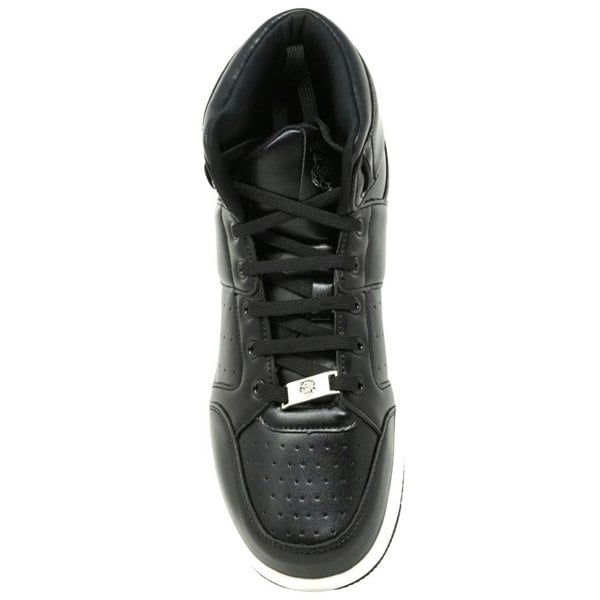 Plein Sport Hi-Top Bold Brand Sneakers - Black