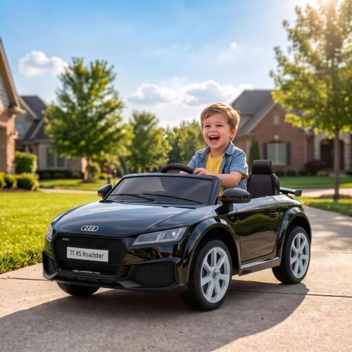 AIYAPLAY 12V Audi TT RS Licensed Electric Car with Remote Control