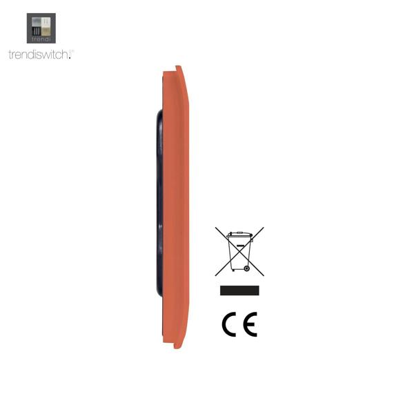 Trendi Switch Single Blanking Plate in Copper