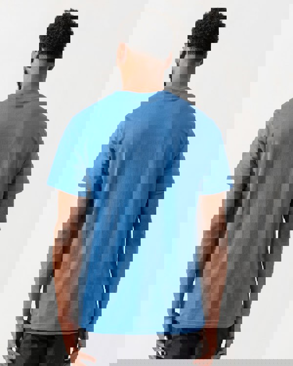 BOSS Orange RN Relaxed Fit T-Shirt With Contrast Logo - Bright Blue 436