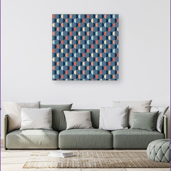 Warren Reed Geometric Pattern Canvas