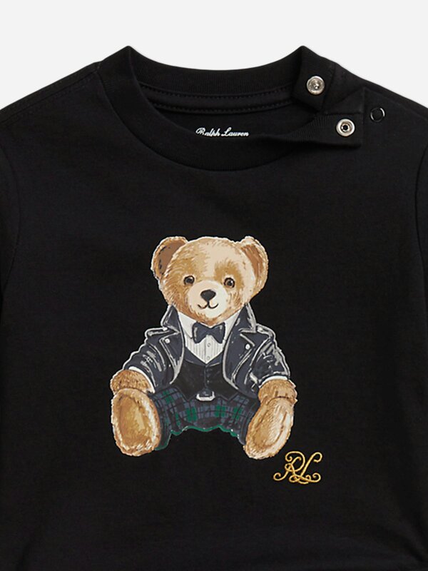 Ralph Lauren Kids Ralph Lauren Baby Boys Polo Bear Tracksuit in Navy