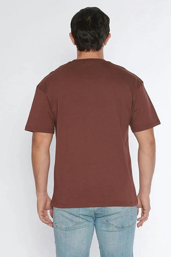 WOVCOR Crew Neck 100% Cotton Oversize Men's T-Shirt
