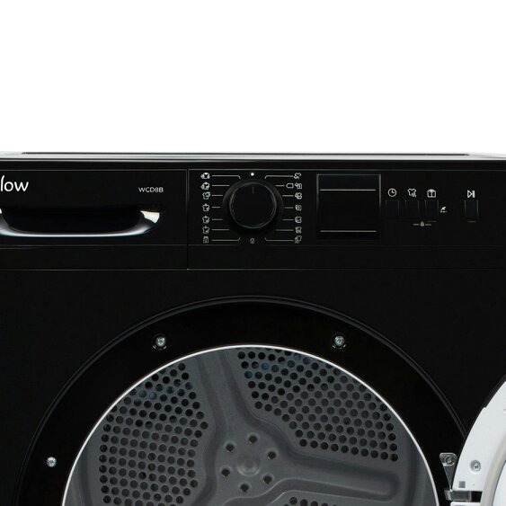 Willow 8kg Condenser Dryer WCD8B - Black
