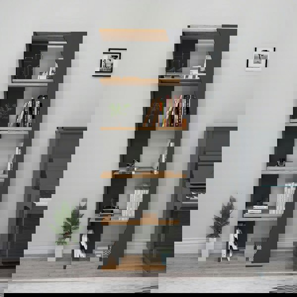 Bookcase, Bookshelf, Floating Bookcase, Floating Bookshelf, Shelving Unit, Shelf, Furniture, Home, Office, Living room, Study room 