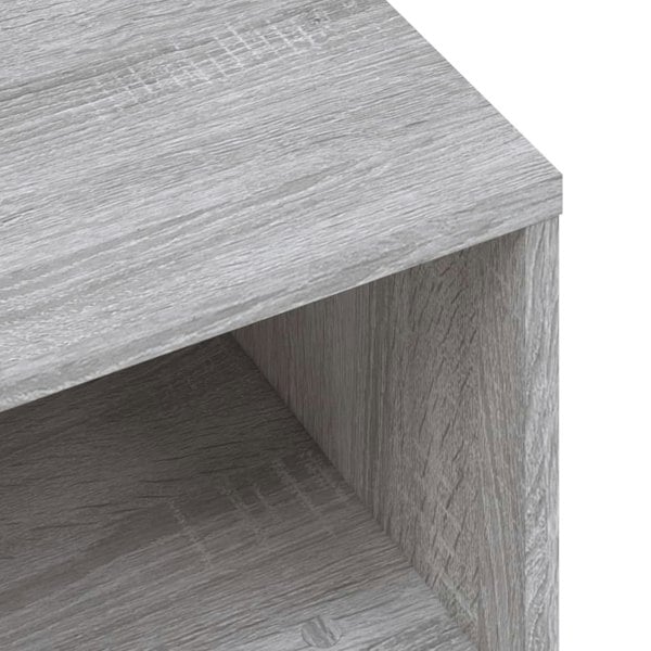 Berkfield Bedside Cabinet Grey Sonoma 40x30x30 cm Engineered Wood