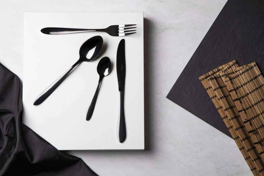 24-Piece Cutlery Set Berlinger Haus BH/2630 Mirror Black