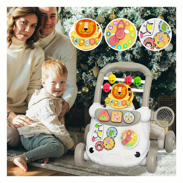 Dragodirect Multifunctional Baby Walking Cart with Detachable Game Board Balance
