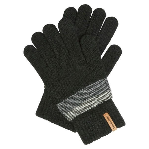 Craghoppers Mens Forster Winter Gloves - Black