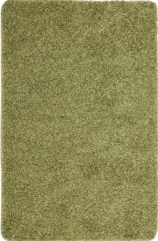 Washable Olive Green Shaggy Rug | Luxurious | The Rugs