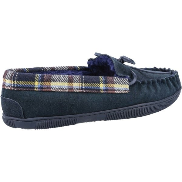 Cotswold Sodbury Suede Men's Navy Slippers