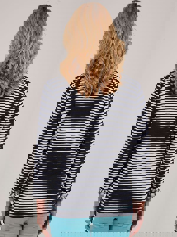 TIGI-Wear Stripe Top With Pocket