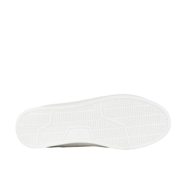 Embassy London Serena - Pink & White - Women’s Leather Trainer with Brogue Details