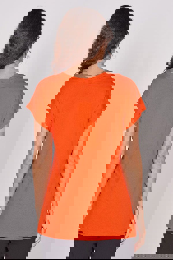 Jeetly.comPhoebe Red Sleeveless V Neck TopShirts & Tops