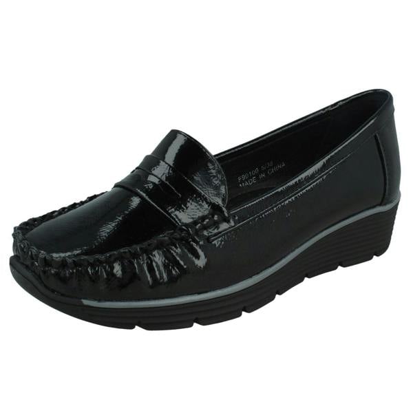 Spot On Ladies Spot On Formal Loafers F90100