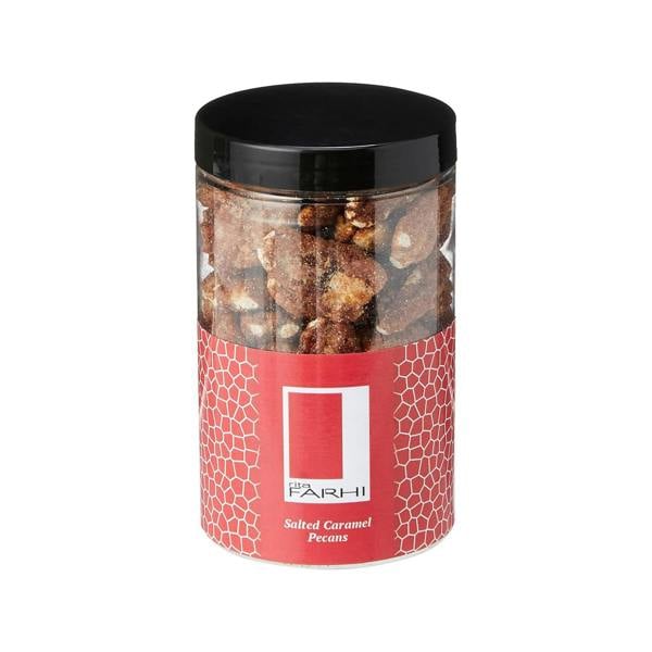 Rita Farhi Caramelised Salted Caramel Pecans in a Luxury Gift Jar 200g