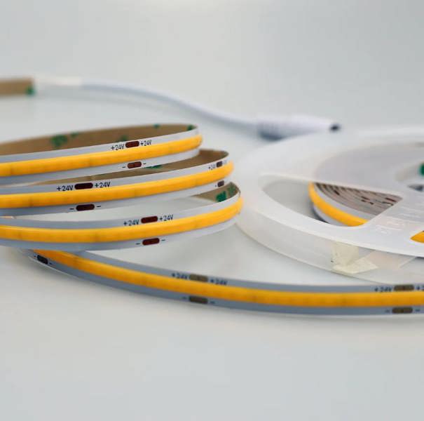 ENER-J 24V COB LED Strip Lights with 480 LEDs/M, 10W/M, 800lm/M, CRI 90-92, Green Colour