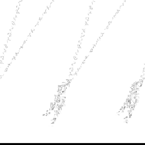 Border Collie Silver Necklace - Personalised - MYLEE London