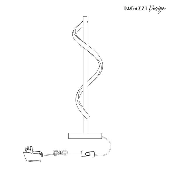 Pagazzi Lighting Juno LED Putty Table Lamp