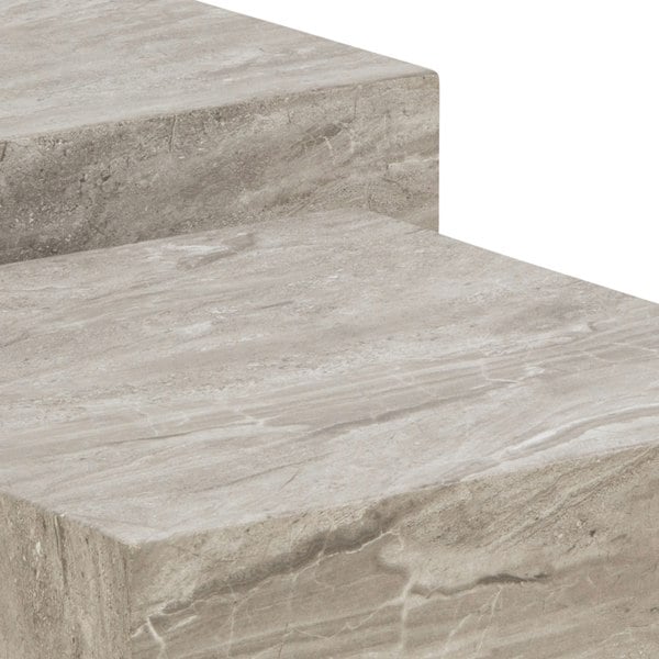 Furniture To Go Dice Coffee Table Set in Grey Marble Effect