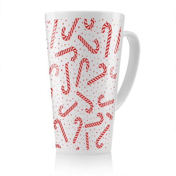 Benjamin Tate Design Canes Pattern Dining Latte Mug