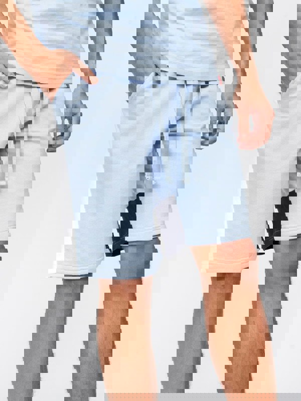 Crosshatch Compounds Shorts Navy/Light Blue