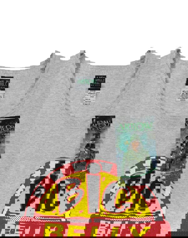 DC Comics Womens Grey Arrow Short Sleeved T-Shirt