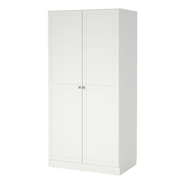 Furniture To Go Brande Wardrobe with 2 Frame Doors in White